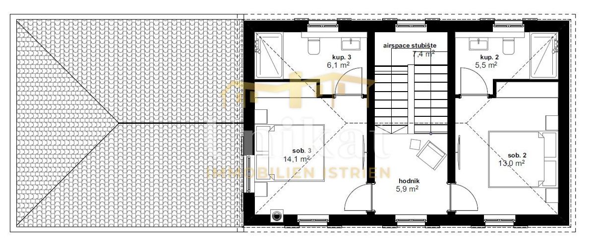 3 lotti con progetto - permesso di costruzione